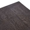 Abaso Accent Bench Ebony Rustic Wormwood Oak Graining Detail Four Hands