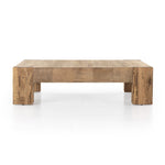 Abaso Oak Coffee Table Rustic Wormwood Oak Side View 232775-001