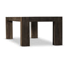 Abaso Dining Table Ebony Rustic Wormwood Oak Angled View 233931-002
