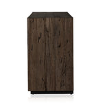 Abaso Sideboard Ebony Rustic Wormwood Oak Side View 229169-003