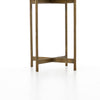 Adair Side Table Raw Brass Legs IMAR-68A