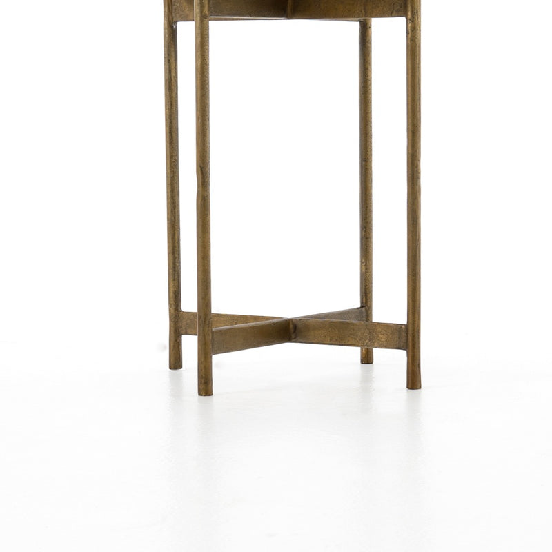 Adair Side Table Raw Brass Legs IMAR-68A