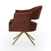 Four Hands Adara Desk Chair Surrey Auburn Side View