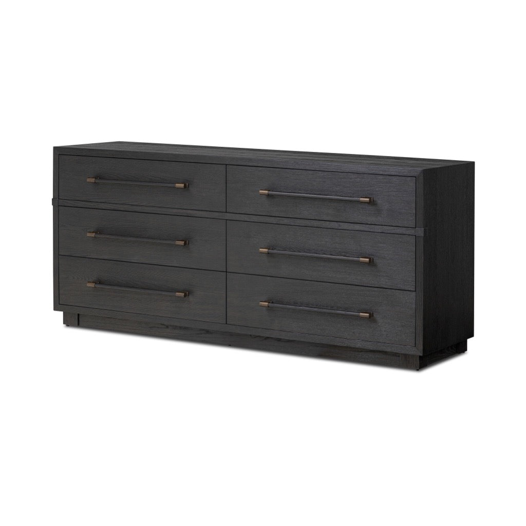 Four Hands Adolfo 6 Drawer Dresser angled view