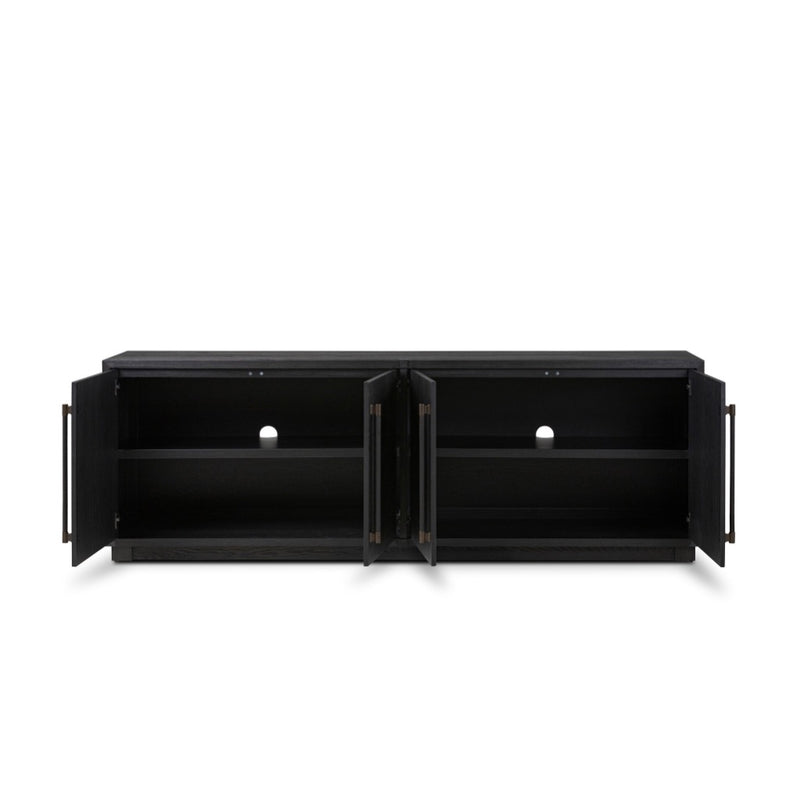 Four Hands Adolfo Sideboard open drawer view 