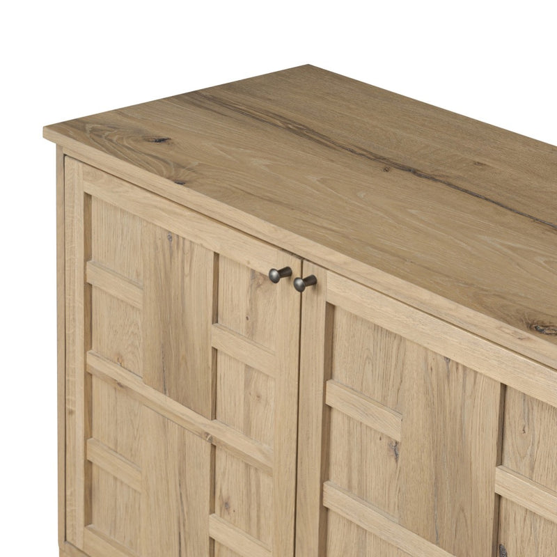 Four Hands Alessio Sideboard top corner view 