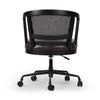 Four Hands Alexa Desk Chair Sonoma Black Back View