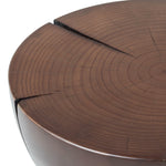 Aliza End Table Brown Pine Tabletop Four Hands