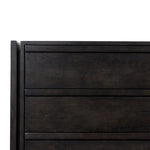 Alora Dresser Dark Espresso Reclaimed French Oak Natural Cracking on Drawers 242178-001