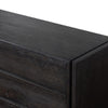 Alora Dresser Dark Espresso Reclaimed French Oak Top Edge Detail Four Hands