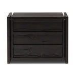 Alora Nightstand Dark Espresso Reclaimed French Oak Front Facing View 242180-001