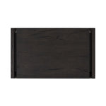 Four Hands Alora Nightstand Dark Espresso Reclaimed French Oak Top View