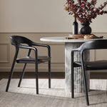 Amare Dining Armchair Sonoma Black Staged View