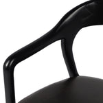 Amare Dining Armchair Sonoma Black Armrest Detail 236452-002