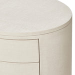 Amelia Oval Nightstand 245941-001 top curved corner