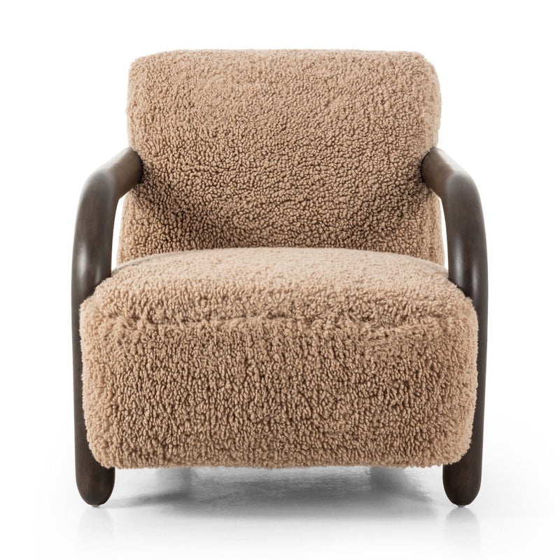 Aniston Chair Andes Toast Front Facing View 236535-002