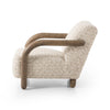 Four Hands Aniston Chair Solema Cream side view 