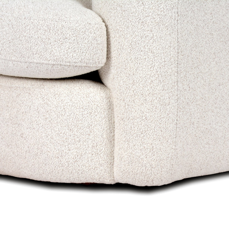 Annie Sofa Harrow Ivory Fabric Base Four Hands