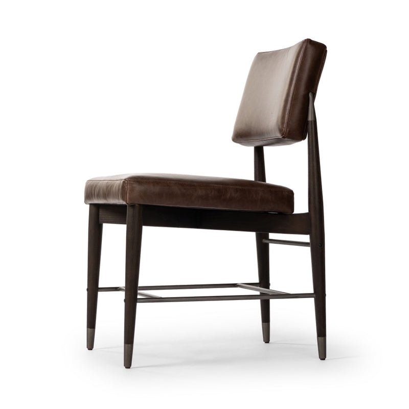 Anton Dining Chair 108409-003 side angled view