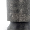 Antonella End Table Raw Black Aluminum Base 225119-001