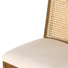 Antonia Cane Armless Counter Stool Solid Parawood Cane Backrest 229202-004