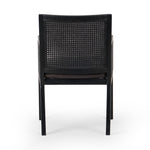 Antonia Cane Dining Armchair Sonoma Black Back View 101019-012