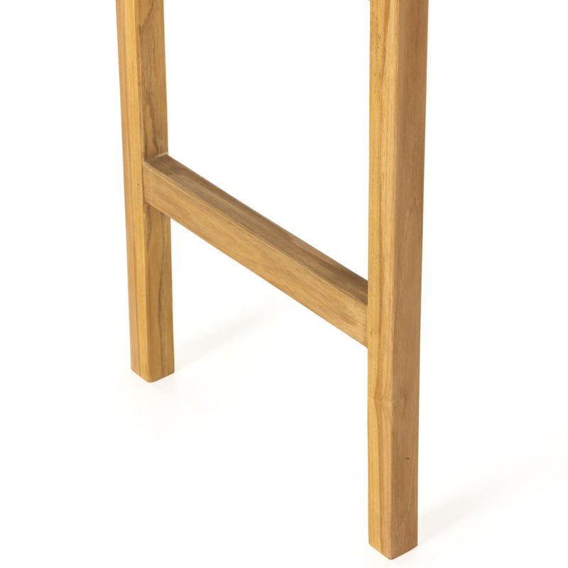 Arched Ladder Natural Brown Teak Base Frame 226723-003