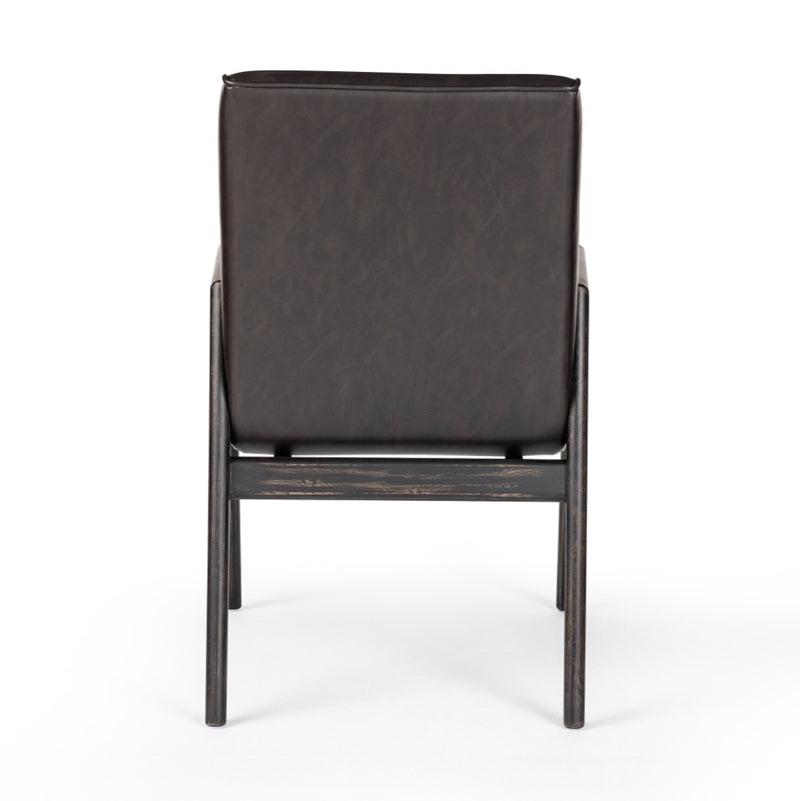 Aresa Dining Chair Sierra Espresso Back View 229551-006
