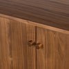 Arturo Sideboard Natural Walnut Handles Four Hands