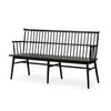 Aspen Large Bench Black Four Hands 104499-003