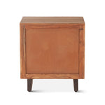 Aspen Live Edge Nightstand Back View FAS-NC24SA-2D