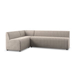 Augustine Dining Banquette, L-Shape - Orly Natural