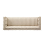 Four Hands Augustine Outdoor Sofa Casa Cream Top View