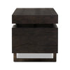 Four Hands Augusto Desk Dark Espresso Reclaimed French Oak Side View