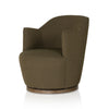 Aurora Swivel Chair - Fiqa Boucle Olive