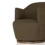 Aurora Swivel Chair - Fiqa Boucle Olive