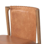 Baden Dining Chair Haven Tobacco Top Grain Leather Backrest 247528-001