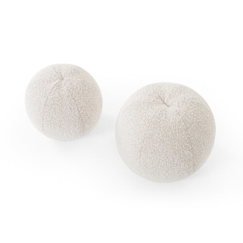 Balle Pillow, Set Of 2 Knoll Natural Top View 230183-002