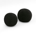 Balle Pillow, Set Of 2 Knoll Onyx Boucle Texture Four Hands