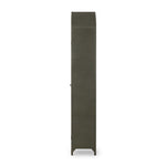 Belmont Cabinet Gunmetal Side View Four Hands