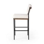 Four Hands Benton Bar Stool Fayette Cloud Side View