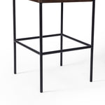 Benton Bar Stool Black Iron Legs Four Hands