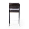 Benton Bar Stool Sonoma Black Back View 109318-013