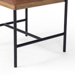 Four Hands Benton Dining Chair Black Iron Legs