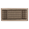 Bhujodi Textile Rustic 2.5 Walnut Front View 234258-004