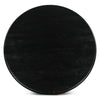 Bilboa Round Dining Table Black Tabletop Detail Mango Wood FBB-RD52BLK