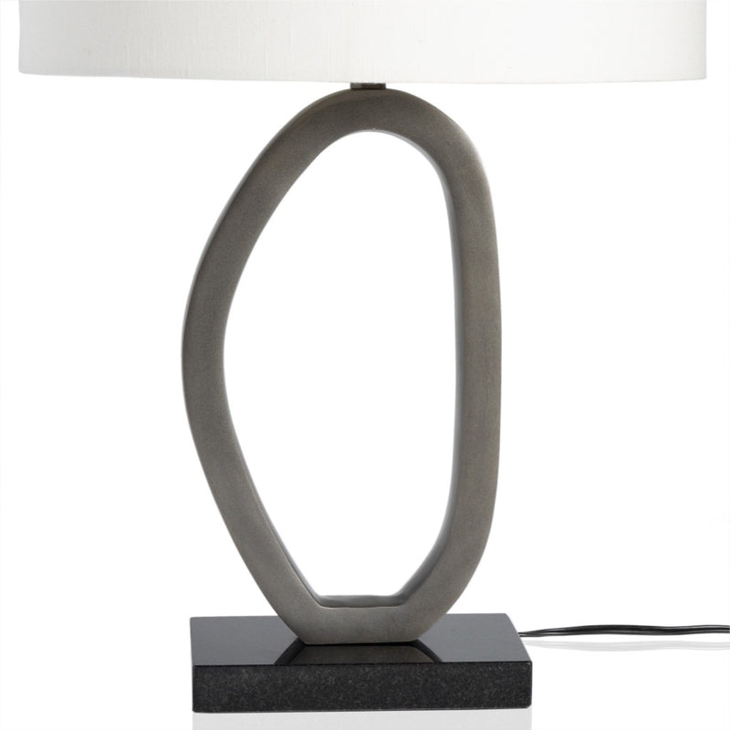 Four Hands Bingley Table Lamp Slate Aluminium Base