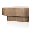 Blanco Coffee Table Warm Umber Burl Low Side Detail 224828-002