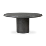 Bonnie Coffee Table Textured Black Concrete Angled View 240086-001