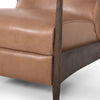 Braden Recliner Rubbed Sienna Brown Parawood Frame 223406-046